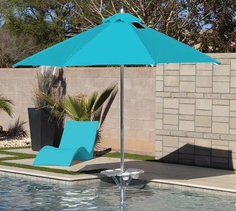 BajaMate Introduces Revolutionary In-Pool Product Line: Baja Steel Shelf Covers, Luxury Adapters and Flagship In-Pool Tables with 10- and 12-Foot All-Aluminum Commercial Umbrellas