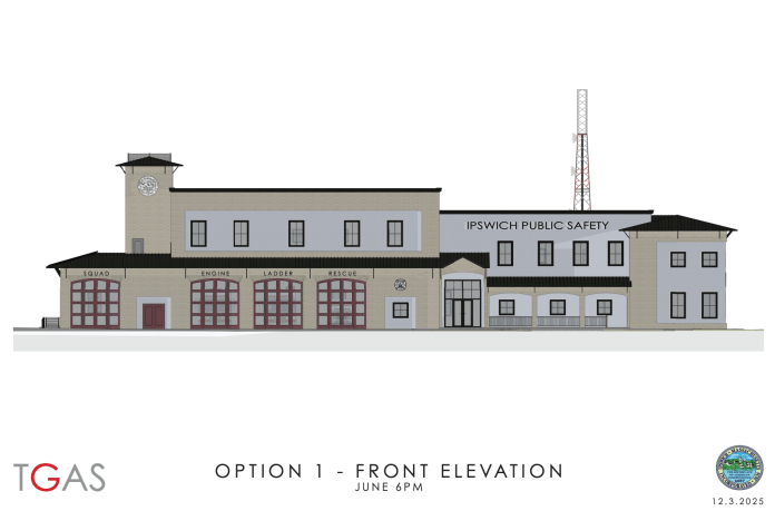 Updated designs for public safety facilities will be presented to the Select Board on December 8th